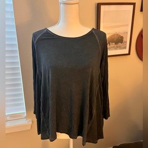 Flowy open back top. American eagle, Large.